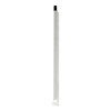 Wrapped Jumbo Paper Straws, 7.75", Paper, Black, 320/Pack, 4 Packs/Carton