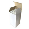 Wrapped Jumbo Paper Straws, 7.75", Paper, Black, 320/Pack, 4 Packs/Carton
