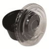 Souffle/Portion Cups, 3.25 Oz, Plastic, Black, 2,500/Carton