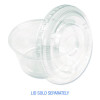 Souffle/Portion Cups, 3.25 Oz, Plastic, Translucent, 2,500/Carton