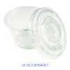 Souffle/Portion Cups, 4 Oz, Plastic, Translucent, 2,500/Carton