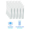 Souffle/Portion Cups, 4 Oz, Plastic, Translucent, 2,500/Carton