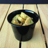 Souffle/Portion Cups, 5.5 Oz, Plastic, Black, 2,500/Carton