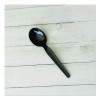 Heavyweight Polypropylene Cutlery, Soup Spoon, Plastic, Black, 1,000/Carton