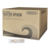 Mediumweight Wrapped Polypropylene Cutlery, Spoon, 5.31", Plastic, White, 1,000/Carton