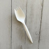 Mediumweight Polypropylene Cutlery, Spork, Plastic, White, 1000/Carton