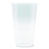 Translucent Plastic Cold Cups, 20 Oz, Clear, 1,000/Carton