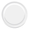 Paper Dinnerware, Plate, 6" Dia, White, 1,000/Carton