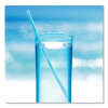 Marine Biodegradable Straws, 7.75", Ocean Blue,  6,000/Carton