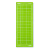 Joy Standardgrip Machine Mat, 1/2" Grid, Adhesive Backing, 4.5" x 12", Green