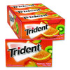 Sugar-Free Gum, Tropical Twist, 14 Sticks/Pack, 12 Packs/Box