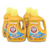 Oxiclean Concentrated Liquid Laundry Detergent, Fresh Scent, 100.5 Oz Bottle, 4/Carton