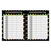 Teachers Planner, Weekly/Monthly, 7 Classes, Balloon Artwork, Multicolor Cover, 10.88 x 8.38 Sheets, 12-Month (July To June)