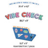 Decorative Bulletin Board Set, 51-Piece Set, We Stick Together: Vibe Check, 14.1" x 17.9", Multicolor