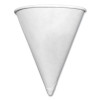 Paper Cone Cups, 3.2 Oz, White, 200/Pack