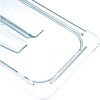 Storplus Polycarbonate Handled Universal Lid, 7 x 12.5 x 0.88, Clear, Plastic