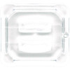 Storplus Polycarbonate Handled Universal Lid, 6.31 x 6.88 x 0.88, Clear, Plastic