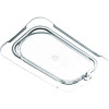 Storplus Polycarbonate Flat Universal Lid, 4.31 x 6.88 x 0.44, Clear, Plastic