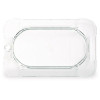 Storplus Polycarbonate Flat Universal Lid, 4.31 x 6.88 x 0.44, Clear, Plastic