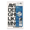 Press-On Vinyl Self-Adhesive Numbers And Uppercase Letters, 1.5" Tall, Black Characters, 37 Pieces
