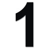 Press-On Vinyl Self-Adhesive Numbers, 4" Tall, Black Characters, 23/Pack