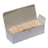 Flat Wood Toothpicks, Natural, 2,500/Pack