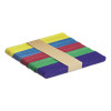 Colored Wood Craft Sticks, 4.5 x 0.38, 1,000/Box