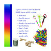 Natural Wood Craft Sticks, 6 x 0.75, 500/Box