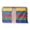 Colored Wood Craft Sticks, 6 x 0.75, 500/Box