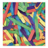 Colored Wood Craft Sticks, 6 x 0.75, 500/Box