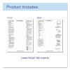 Sheet Protectors With Eight Clear Index Tabs, Heavy-Duty, Side: 3-Hole Punched, Top Load 8.5 x 11 Insert, Clear, 8/Set
