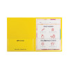Classroom Connector Folders, Accommodates 11 x 8.5 Sheets, Yellow, 25/Box