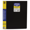 Bound Sheet Protector Presentation Book, 24 Letter-Size Sleeves, Black