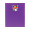 Two-Pocket Heavyweight Poly Portfolio Folder, Accommodates 11 x 8.5 Sheets, Purple, 25/Box