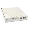 Slide 'N Grip Binding Bars, 40-Sheet Capacity, 11" x 0.25", White, 100/Box