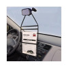Stitched Shop Ticket Holders, 22" Hang Strap, Super Heavy-Duty, 9 x 6 And 9 x 12 Inserts, Clear Front, Black Border, 15/Box