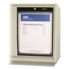 Stitched Shop Ticket Holders, Super Heavy-Duty, 11 x 14 Insert, Clear Front, Black Pressboard Back, Black Border, 25/Box