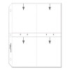Clear Photo Pages For Eight 3.5 x 5 Photos, 3-Hole Punched, 11.25 x 8.13, 50/Box