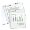 Polypropylene Sheet Protectors, Medium-Duty, Side: 3-Hole Punched, Top Load 8.5 x 11 Insert, Reduced Glare Clear, 100/Box
