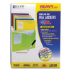 Write-On Poly File Jackets, Straight Tab, Letter Size, Assorted Colors, 25/Box