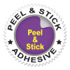 Peel And Stick Photo Holders, 4.38 x 6.5, Clear, 10/Pack
