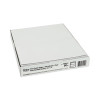 Self-Adhesive Poly Shop Ticket Holders, Super Heavy-Duty, Top Load 8.5 x 11 Insert, Clear Front, 50/Box