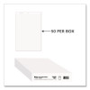 Clear Vinyl Shop Ticket Holders, Super Heavy-Duty, Top Load 5 x 8 Insert, Clear Front, 50/Box