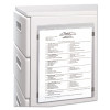 Magnetic Shop Ticket Holders, Super Heavy-Duty, Top Load 9 x 12 Insert, Clear Front, 15/Box