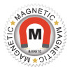 Magnetic Stitched Shop Ticket Holders, Super Heavy-Duty, Top Load 9 x 12 Insert, Clear Front, Black Border, 25/Carton