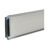 Hol-Dex Magnetic Shelf/Bin Label Holders, Side Load, 0.5 x 6, Clear, 10/Box