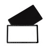 Slap-Stick Magnetic Label Holders, Side Load, 4.25 X 2.5, Black, 10/Pack