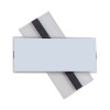 Clear Magnetic Label Holders, Side Load, 6 x 2.5, 10/Pack