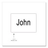 Name Badge Inserts, 4 X 3, White, 60/Pack