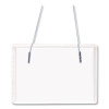 Name Badge Kits, Top Load, 4 X 3, Clear, Elastic Cord, 50/Box